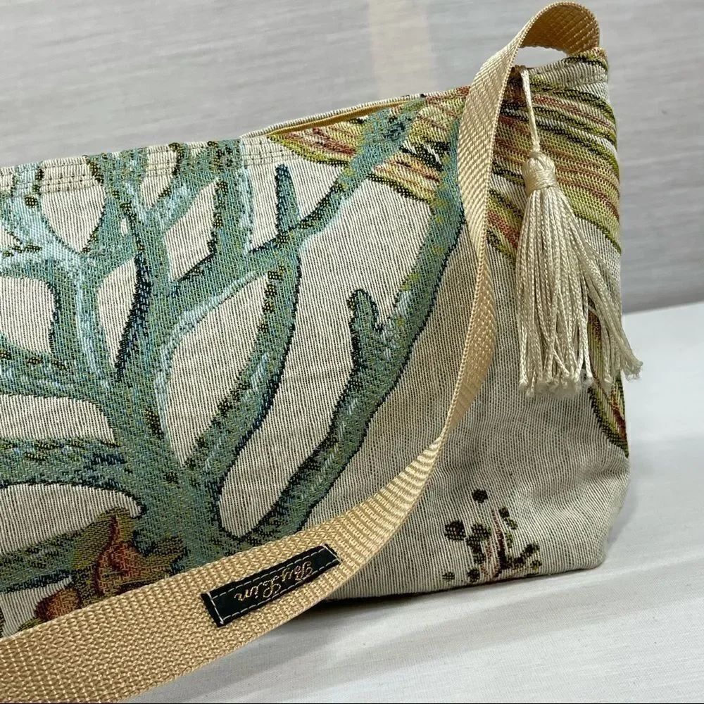 ByLin White Tree Pattern Bohemian Hand bag - Picture 3 of 7